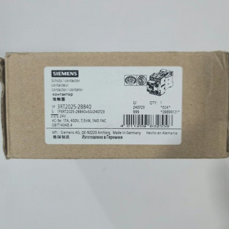 3RT2025-2BB40 CONTACTOR DE...