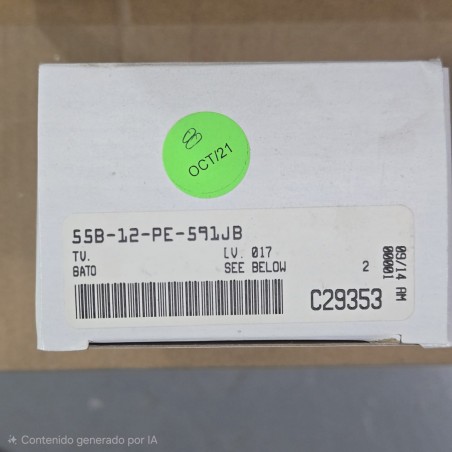 55B-12-PE-591JB VALVULA...