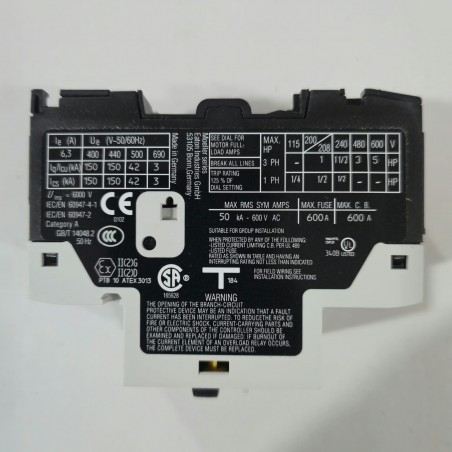 PKZM0-6.3 XTPR6P3BC1 GUARDA...
