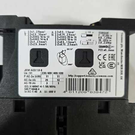 3RT2026-1AN20 CONTACTOR...